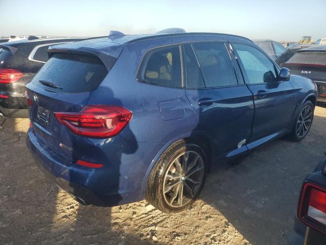 5UXTY9C06M9G84478 - 2021 BMW X3 XDRIVEM40I BLUE photo 3