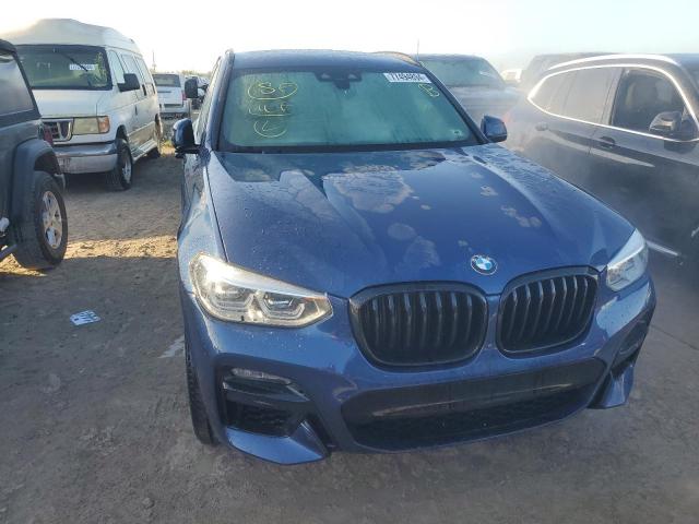 5UXTY9C06M9G84478 - 2021 BMW X3 XDRIVEM40I BLUE photo 5