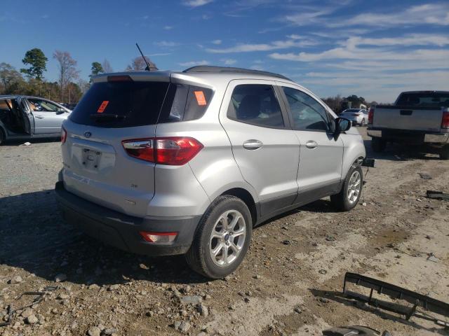 MAJ3S2GEXKC257579 - 2019 FORD ECOSPORT SE SILVER photo 3