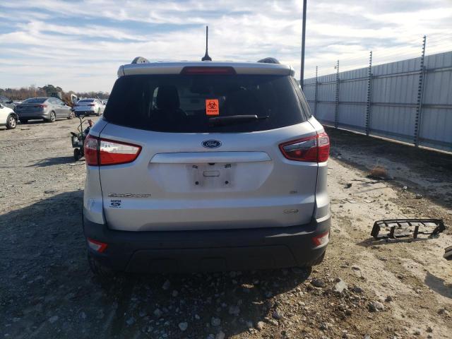 MAJ3S2GEXKC257579 - 2019 FORD ECOSPORT SE SILVER photo 6