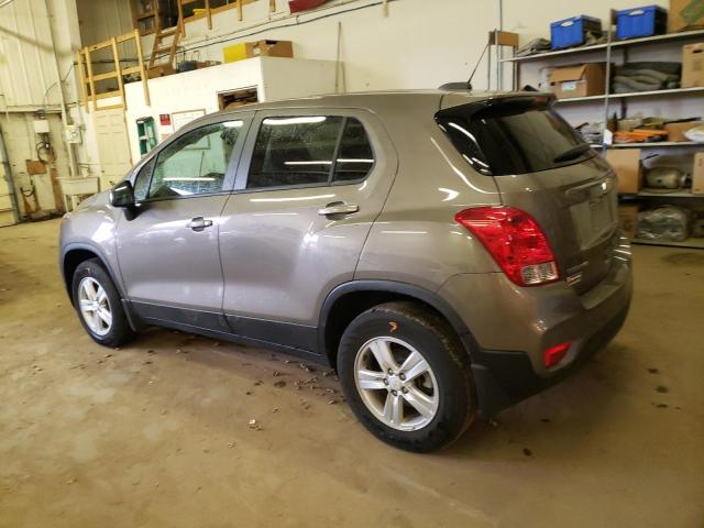 KL7CJNSB2MB353434 - 2021 CHEVROLET TRAX LS TAN photo 2