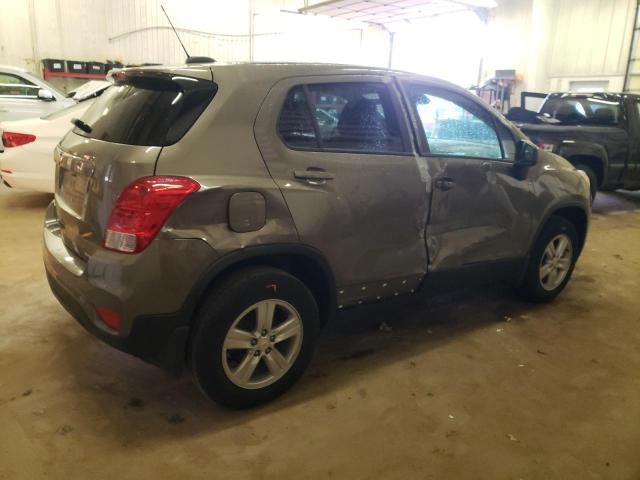 KL7CJNSB2MB353434 - 2021 CHEVROLET TRAX LS TAN photo 3