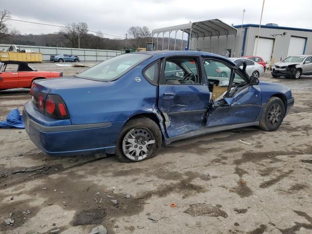 2G1WF52E159361855 - 2005 CHEVROLET IMPALA BLUE photo 3