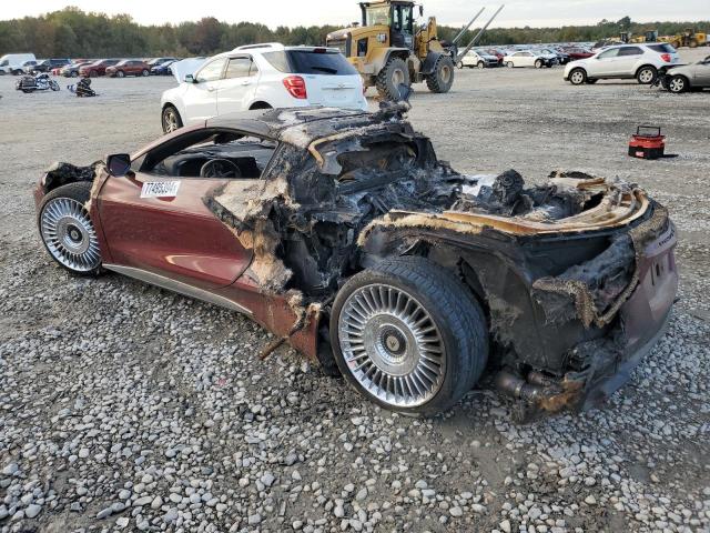 1G1Y62D4XL5000355 - 2020 CHEVROLET CORVETTE STINGRAY 1LT MAROON photo 2
