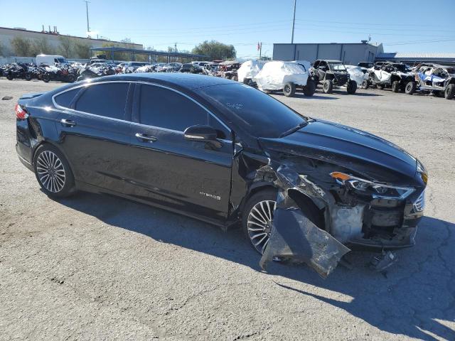 3FA6P0RU8JR132605 - 2018 FORD FUSION TITANIUM/PLATINUM HEV BLACK photo 4