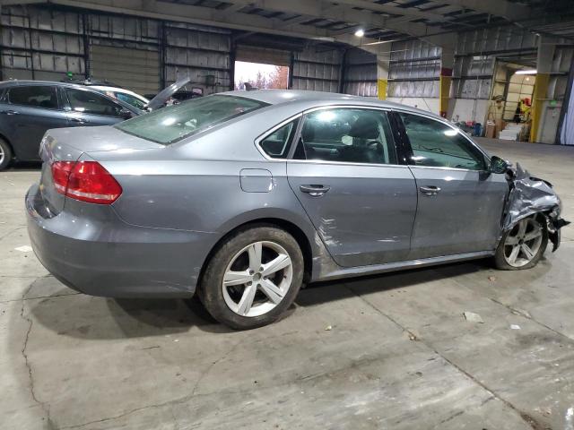 1VWBP7A36CC055400 - 2012 VOLKSWAGEN PASSAT SE GRAY photo 3