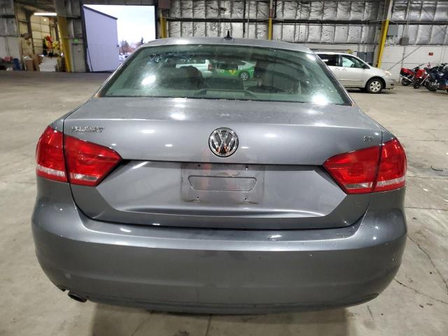 1VWBP7A36CC055400 - 2012 VOLKSWAGEN PASSAT SE GRAY photo 6