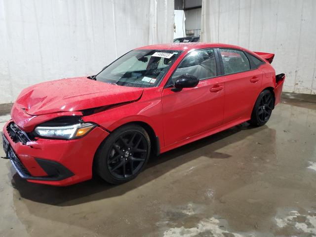 2HGFE2F58NH604720 - 2022 HONDA CIVIC SPORT 红色 照片 1