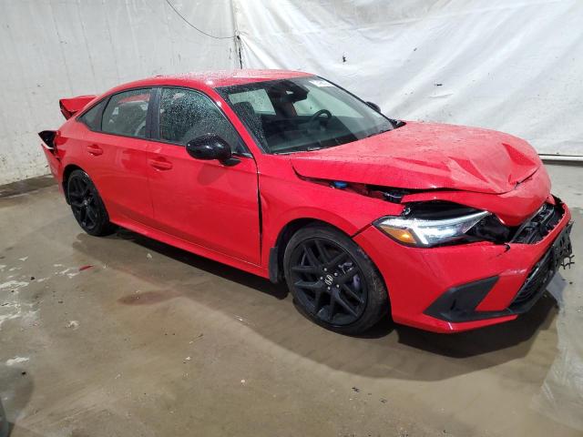 2HGFE2F58NH604720 - 2022 HONDA CIVIC SPORT 红色 照片 4