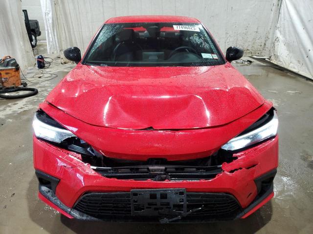 2HGFE2F58NH604720 - 2022 HONDA CIVIC SPORT 红色 照片 5