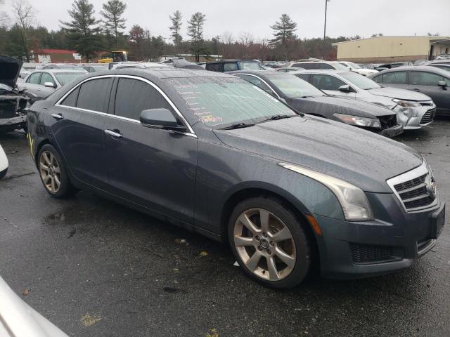 1G6AH5R3XD0121313 - 2013 CADILLAC ATS LUXURY SILVER photo 4