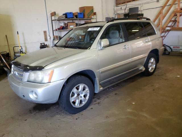 2003 TOYOTA HIGHLANDER LIMITED, 