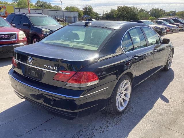 WBAHL83536DT03188 - 2006 BMW 750 I BLACK photo 4