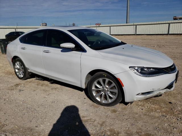 1C3CCCCG9FN645602 - 2015 CHRYSLER 200 C WHITE photo 4