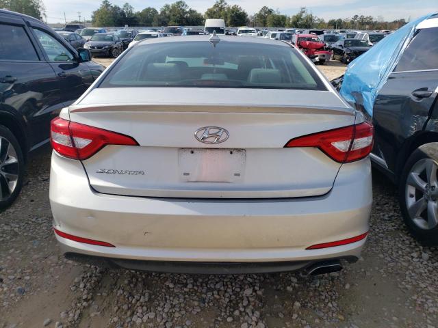 5NPE24AF4HH576926 - 2017 HYUNDAI SONATA SE SILVER photo 6