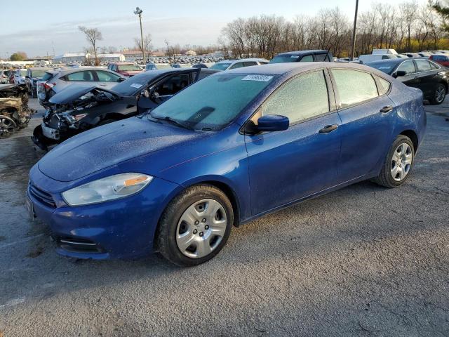 1C3CDFAA7DD323072 - 2013 DODGE DART SE BLUE photo 1