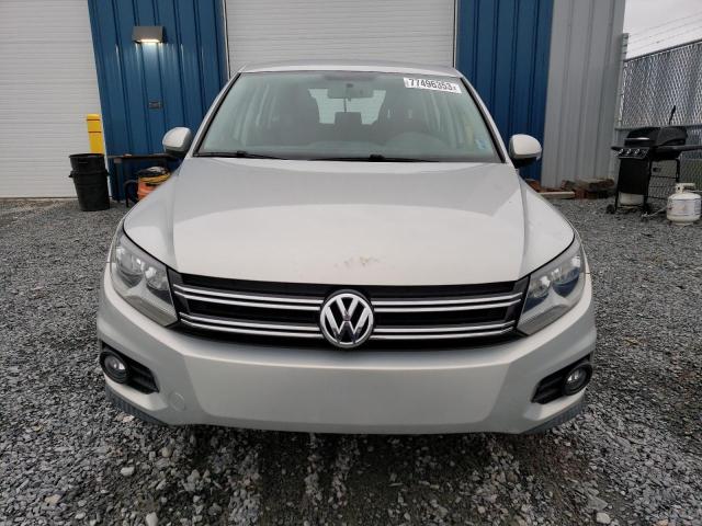 WVGBV7AX8CW515307 - 2012 VOLKSWAGEN TIGUAN S WHITE photo 5