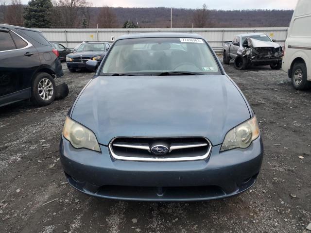 4S3BL626857226225 - 2005 SUBARU LEGACY 2.5I LIMITED BLUE photo 5