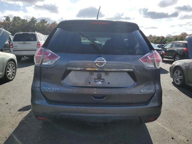 KNMAT2MV9FP534367 - 2015 NISSAN ROGUE S GRAY photo 6