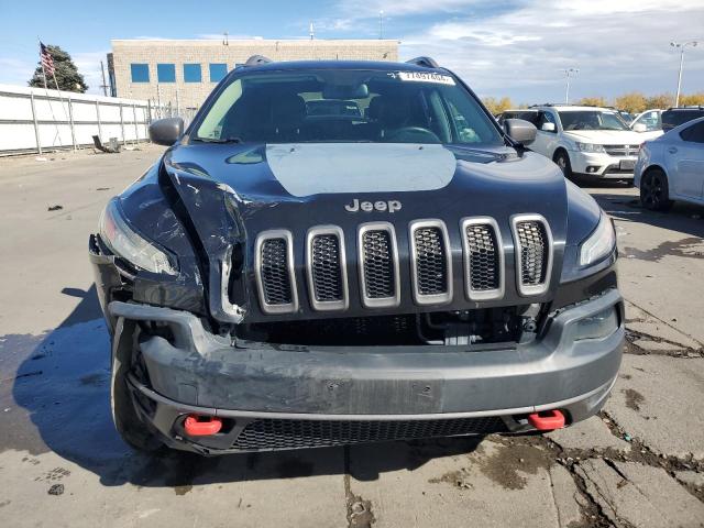 1C4PJMBS3FW785203 - 2015 JEEP CHEROKEE TRAILHAWK BLACK photo 5