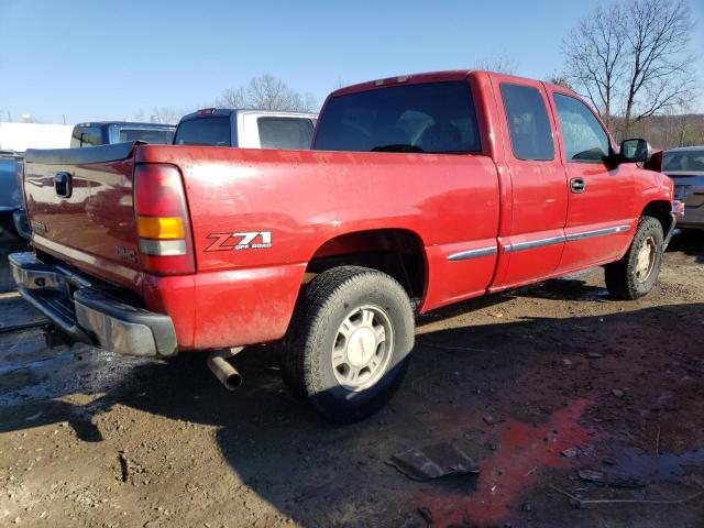 2GTEK19T721336819 - 2002 GMC NEW SIERRA K1500 RED photo 3