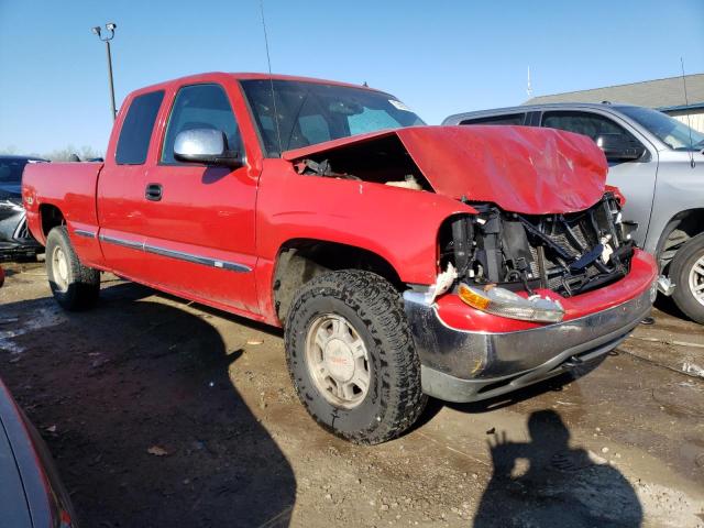 2GTEK19T721336819 - 2002 GMC NEW SIERRA K1500 RED photo 4