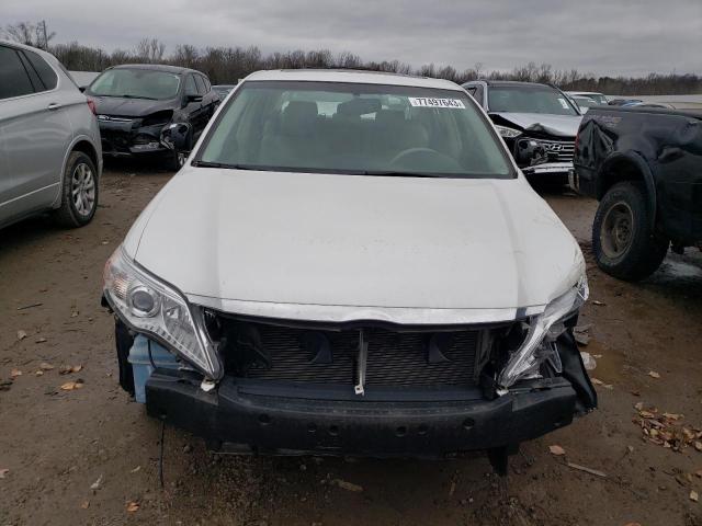 4T1BK3DB7BU381398 - 2011 TOYOTA AVALON BASE 白色 照片 5