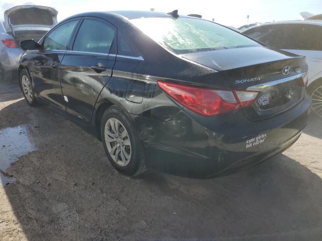 5NPEB4AC0CH436984 - 2012 HYUNDAI SONATA GLS BLACK photo 2