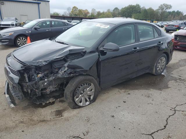 3KPA24AB4KE217132 - 2019 KIA RIO S BLACK photo 1