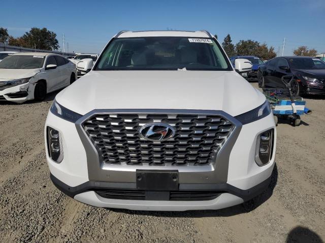 KM8R4DHE7MU262871 - 2021 HYUNDAI PALISADE SEL WHITE photo 5