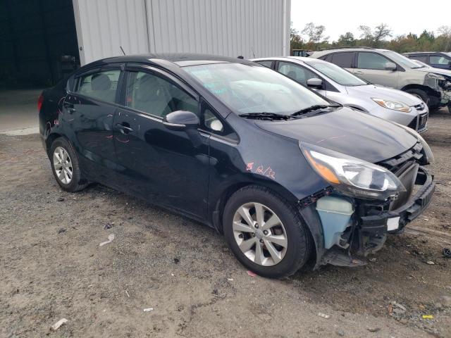 KNADN4A30F6459972 - 2015 KIA RIO EX BLACK photo 4