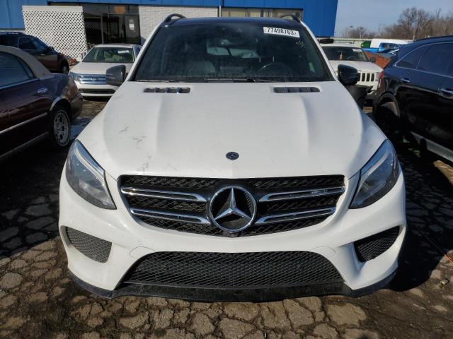 4JGDA6EB8JB129763 - 2018 MERCEDES-BENZ GLE 43 AMG WHITE photo 5