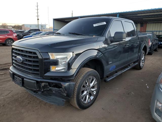 1FTEW1EP9FKE37976 - 2015 FORD F150 SUPERCREW BLACK photo 1