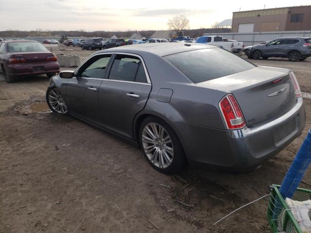 2C3CA6CT8BH523885 - 2011 CHRYSLER 300C GRAY photo 2