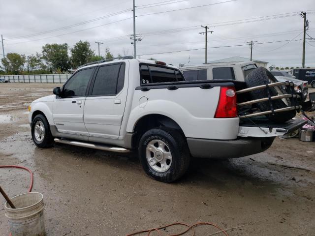 1FMZU67E02UC48143 - 2002 FORD EXPLORER S WHITE photo 2