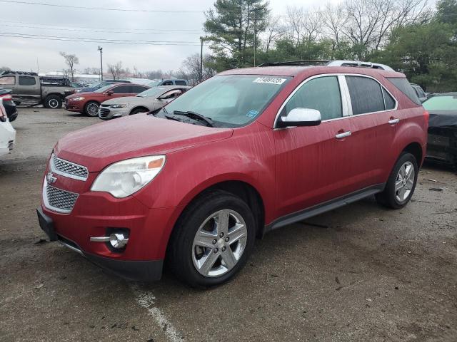 2GNFLHEK7E6230635 - 2014 CHEVROLET EQUINOX LTZ RED photo 1