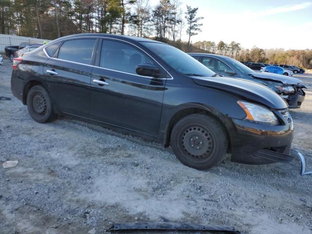 3N1AB7AP6DL704685 - 2013 NISSAN SENTRA S BLACK photo 4