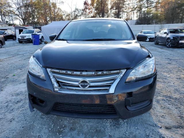 3N1AB7AP6DL704685 - 2013 NISSAN SENTRA S BLACK photo 5