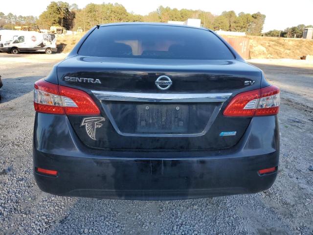 3N1AB7AP6DL704685 - 2013 NISSAN SENTRA S BLACK photo 6