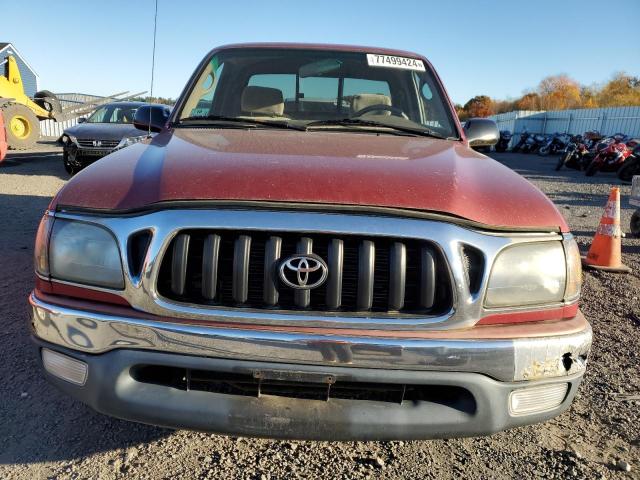 5TEVL52N32Z079153 - 2002 TOYOTA TACOMA XTRACAB RED photo 5