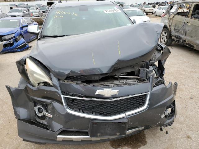 2GNALPEC0B1158022 - 2011 CHEVROLET EQUINOX LT GRAY photo 5