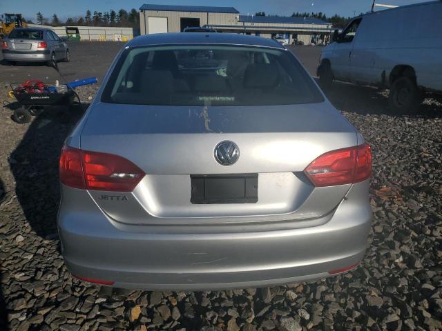 3VW2K7AJ1CM471902 - 2012 VOLKSWAGEN JETTA BASE SILVER photo 6