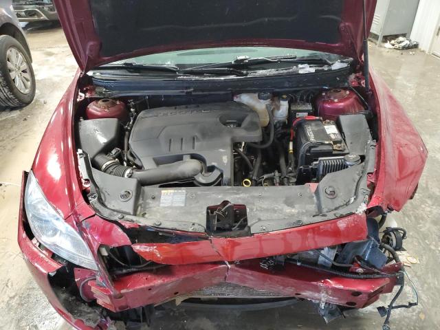 1G1ZE5EB4AF118351 - 2010 CHEVROLET MALIBU LTZ წითელი ფოტო 11