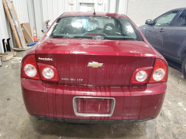 1G1ZE5EB4AF118351 - 2010 CHEVROLET MALIBU LTZ წითელი ფოტო 6