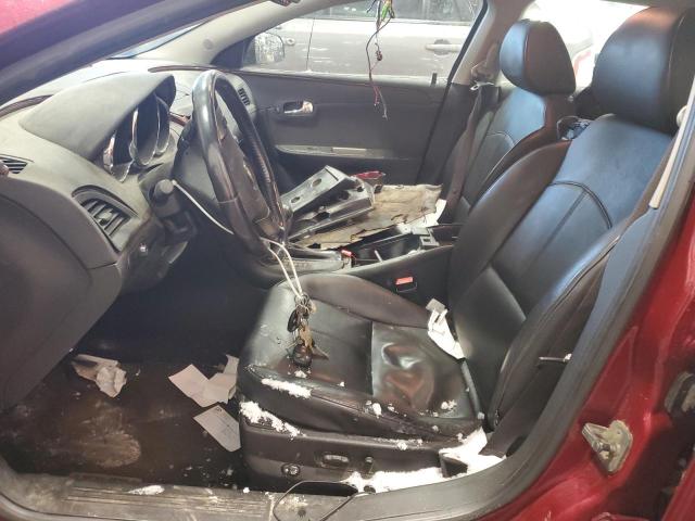 1G1ZE5EB4AF118351 - 2010 CHEVROLET MALIBU LTZ წითელი ფოტო 7