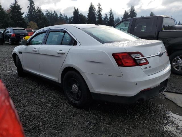 1FAHP2L82HG103294 - 2017 FORD TAURUS POLICE INTERCEPTOR WHITE photo 2