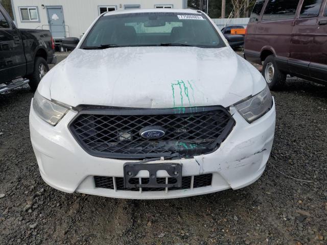 1FAHP2L82HG103294 - 2017 FORD TAURUS POLICE INTERCEPTOR WHITE photo 5