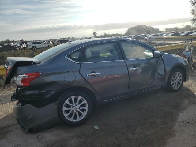 3N1AB7AP3KY300064 - 2019 NISSAN SENTRA S GRAY photo 3