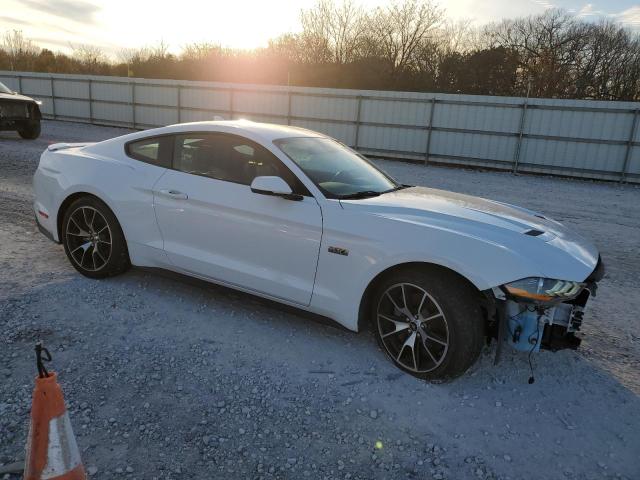 1FA6P8TDXM5146875 - 2021 FORD MUSTANG WHITE photo 4