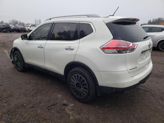 5N1AT2MT6EC862250 - 2014 NISSAN ROGUE S WHITE photo 2